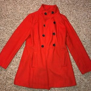 Old Navy Burnt Orange Peacoat